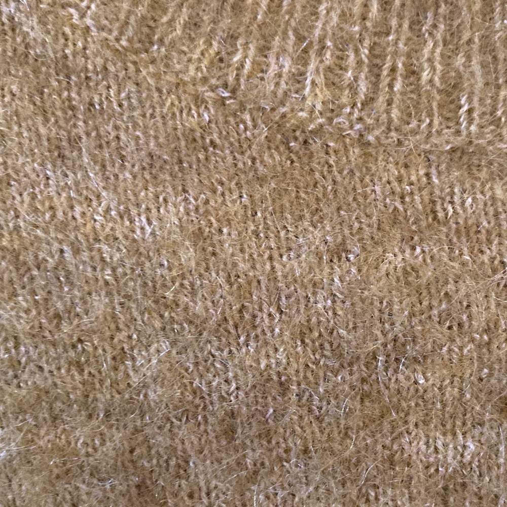 Sezane Green Stripe Mohair Blend Sweater size Small - Picture 9 of 9